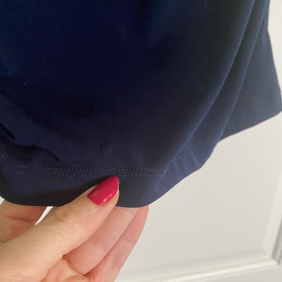 New York & Company Blue Pleated & Shirred Shell Sleeveless Top in Size XS - Picture 2 of 8